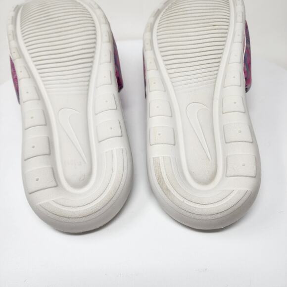 Nike Victori One Slide Sandal Women 11 Pink Cosmic Fuchsia/Light Bone DZ6249-600 - Picture 12 of 13